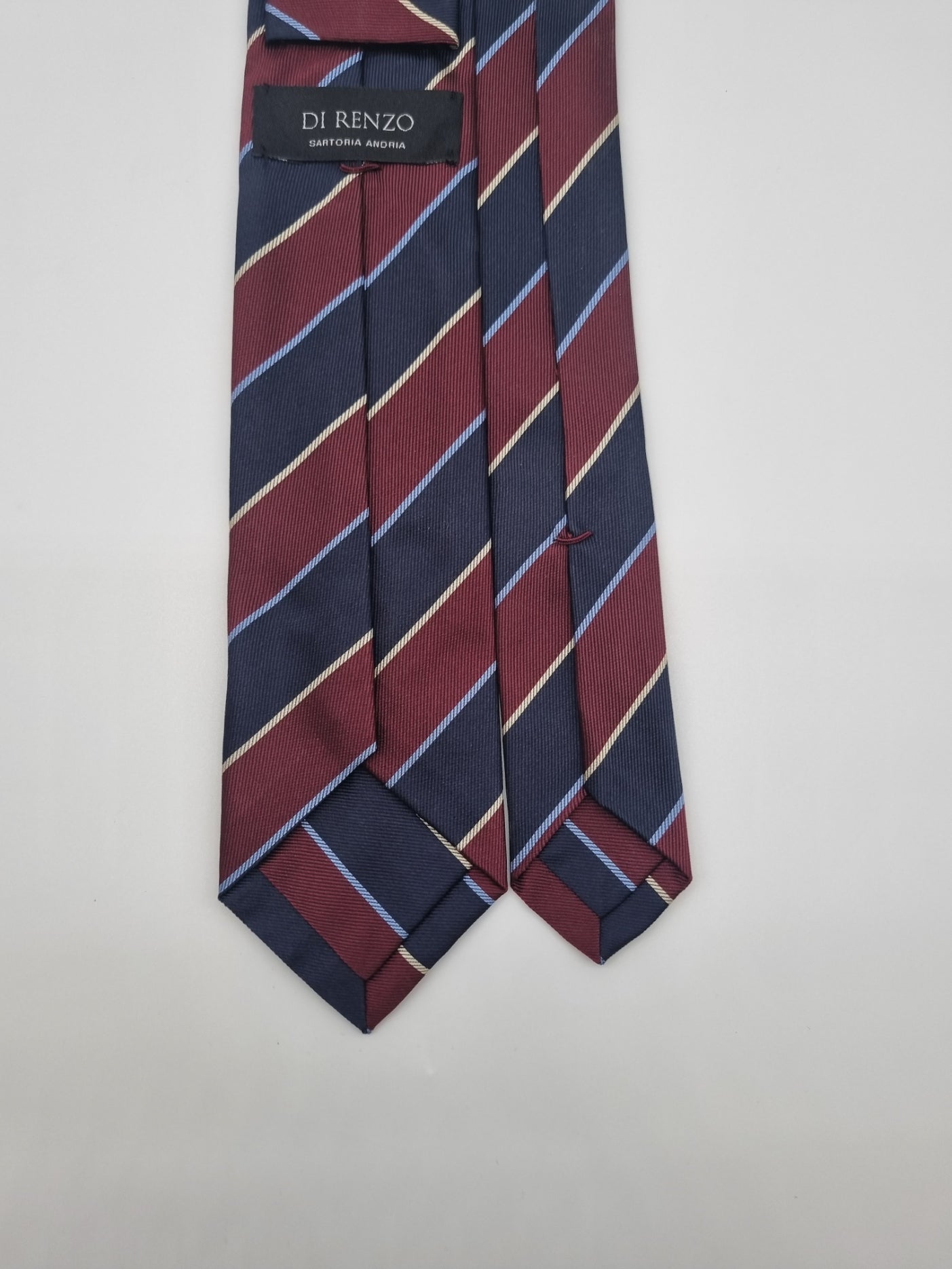 Cravatta sartoriale sette pieghe