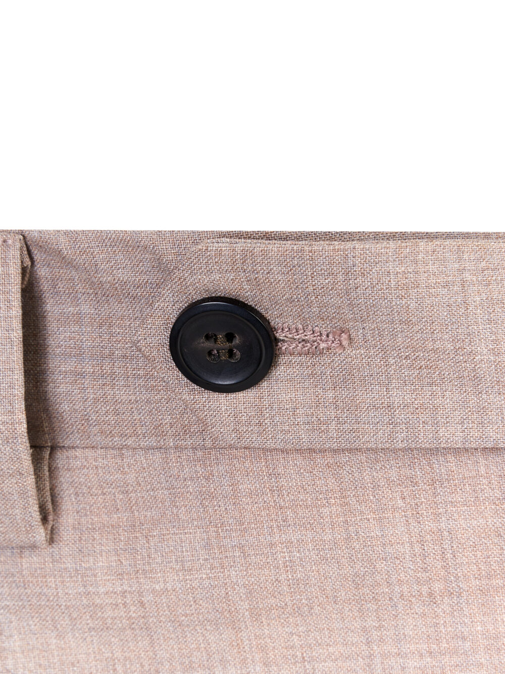 Pantalone in tela di lana  beige - immagine 3